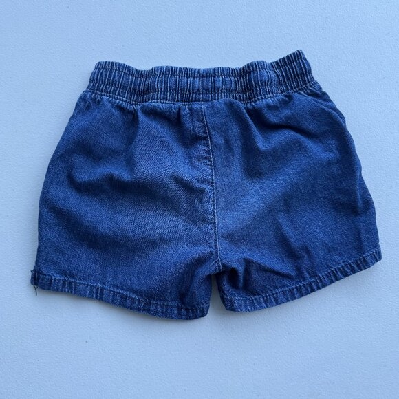 Girls Pull-On Denim Shorts 6/6X - Picture 2 of 2